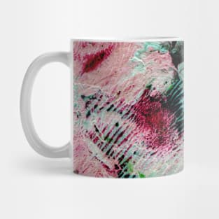 Abstract colorful background with hand-painted texture. Watercolor painting with splashes, drops of paint, paint smears. Design for the  fabric, wallpapers, covers and packaging, wrapping paper. Mug